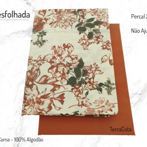 Jogo de Cama Não Ajustável - Desfolhada