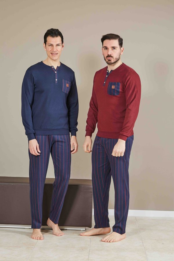 133739899784812847-U5001 Pijama de Homem - U5001