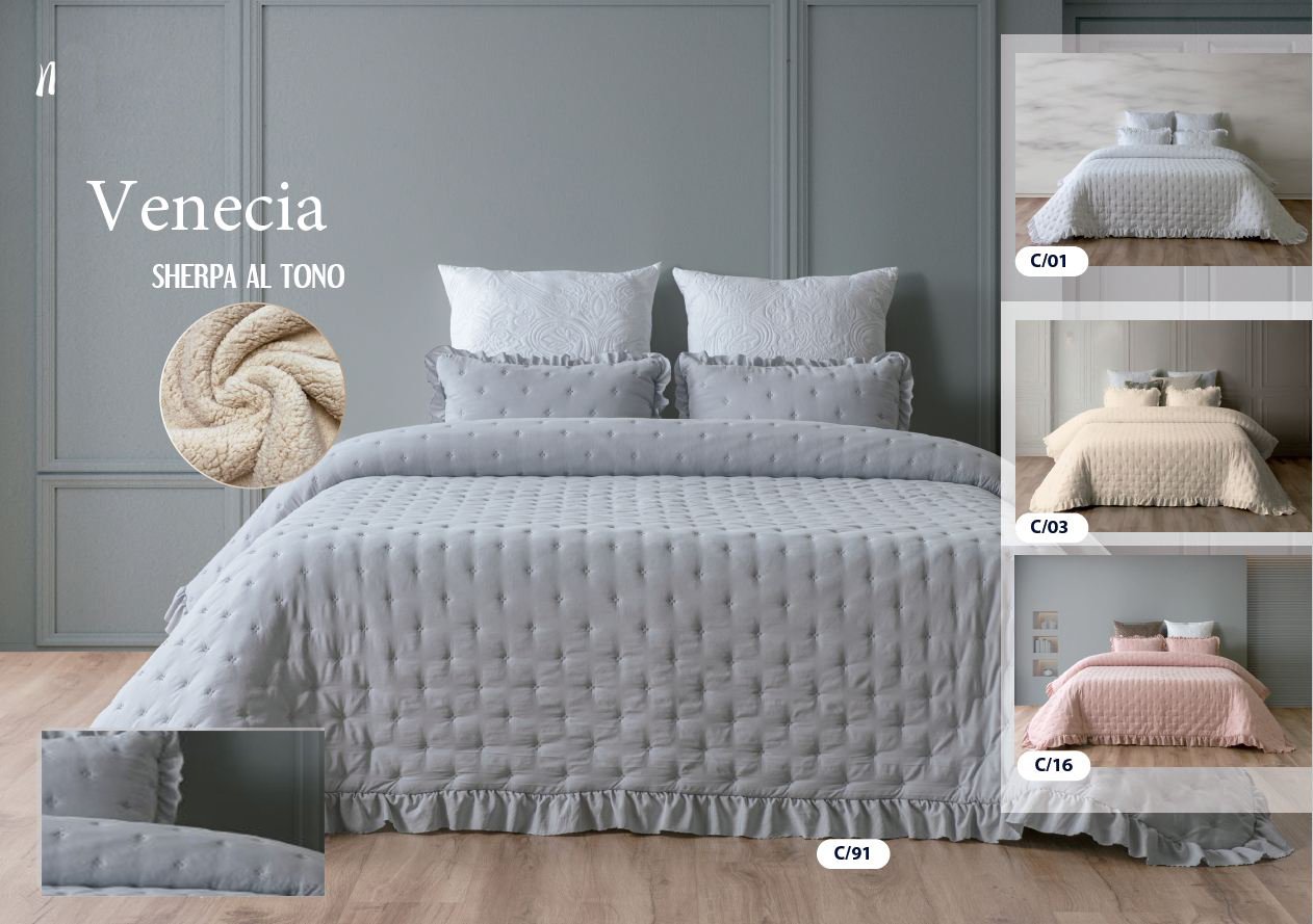 Colcha Venecia Reginalex