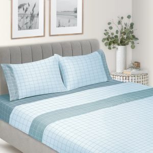 Jogo de Cama Flanela – Quadrados