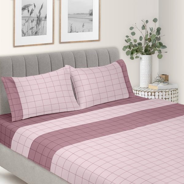 ON-133737195410113169-JC_FLA_QUADRADOS_ROSA Jogo de Cama Flanela – Quadrados