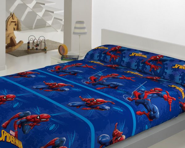 133761391397516168-AMB JS CORALINA SPIDERMAN Jogo de Cama Coralina - Spiderman