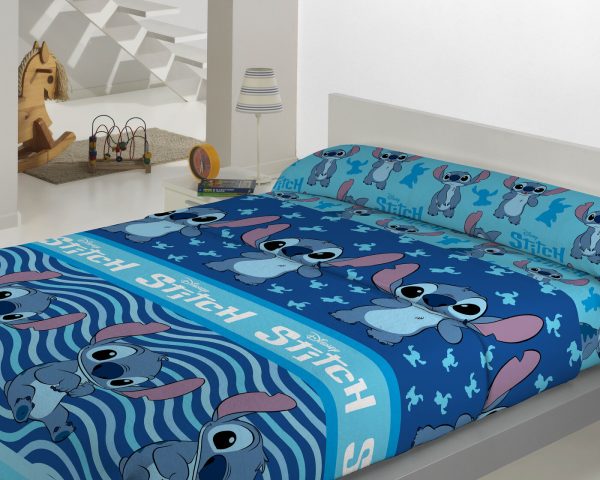 133761390377179342-AMB JS CORALINA LILO &STITCH AZUL Jogo de Cama Coralina - Lilo & Stitch