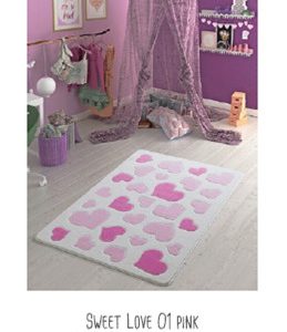 Tapete Infantil Corações
