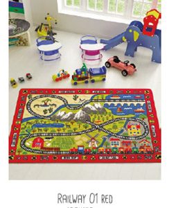 Tapete Infantil Rail Way 1