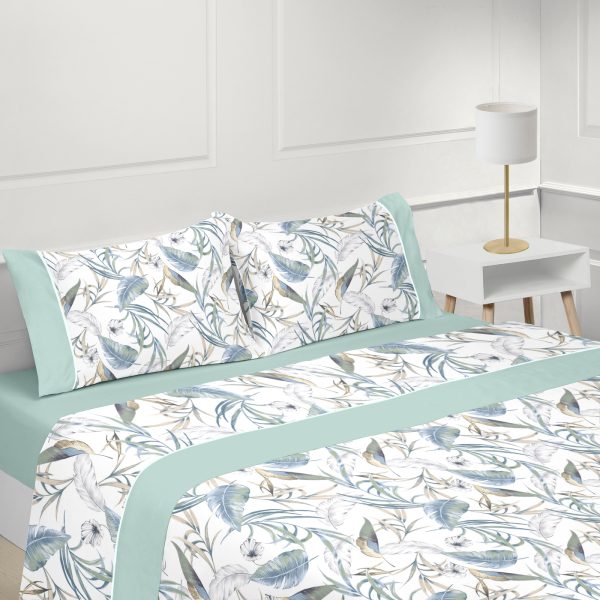 ON-133922077686025637-HAVAI_AZUL20COM20VERDE_3D Jogo de Cama – Cotton Havai