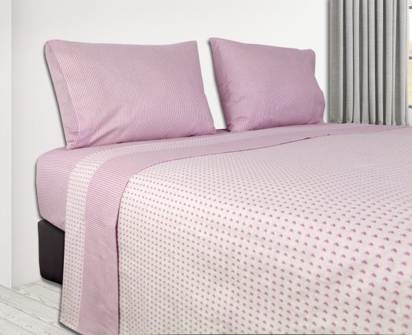 Jogo de Cama Flanela - Charme