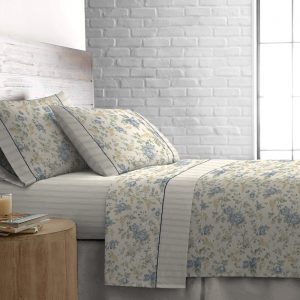 Jogo de Cama Flanela Não Ajustável – Alva