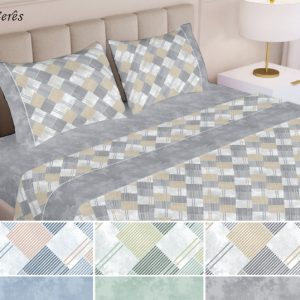 Jogo de Cama Ajustável Flanela - Gerês