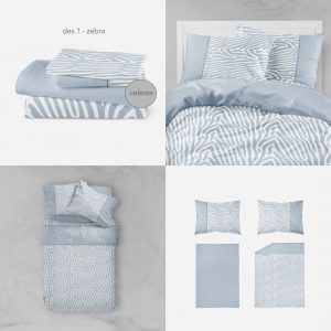 Jogo de Cama Ajustável Coralina – Zebra