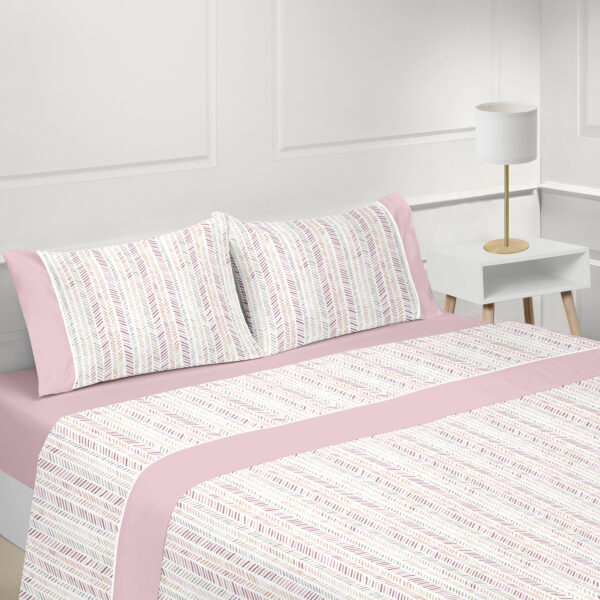 134170992094780427-MENORCA_ROSA_ROSA_3D Jogo de Cama Cotton – Menorca