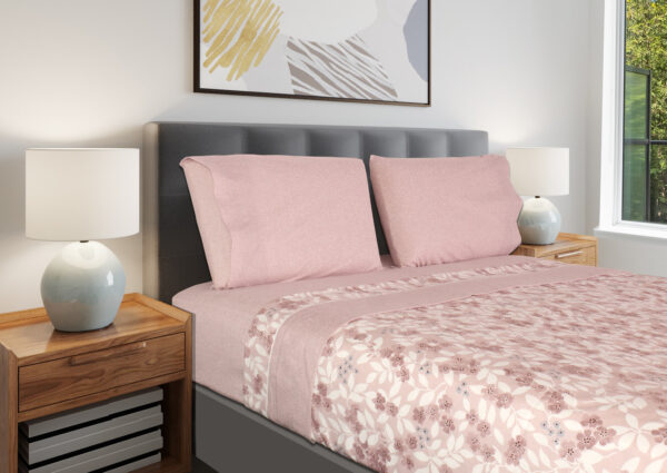 Jogo de Cama Flanela - Jardim