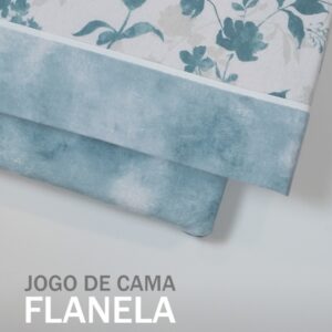 Jogo de Cama Flanela - Campestre