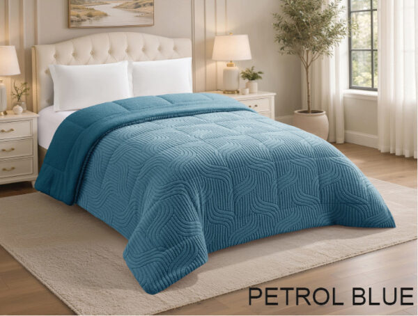 134342014484975892-AZUL PETRÓLEO Edredão de Borrego – 6030