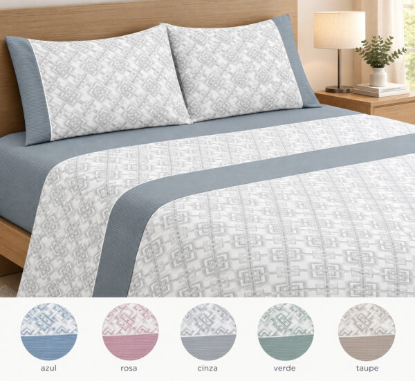 Jogo de Cama de Flanela – Minho